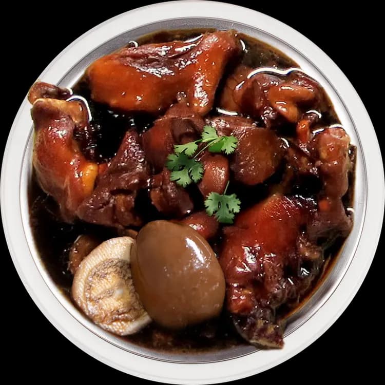 Pig's Trotter with Ginger, Vinegar and Egg