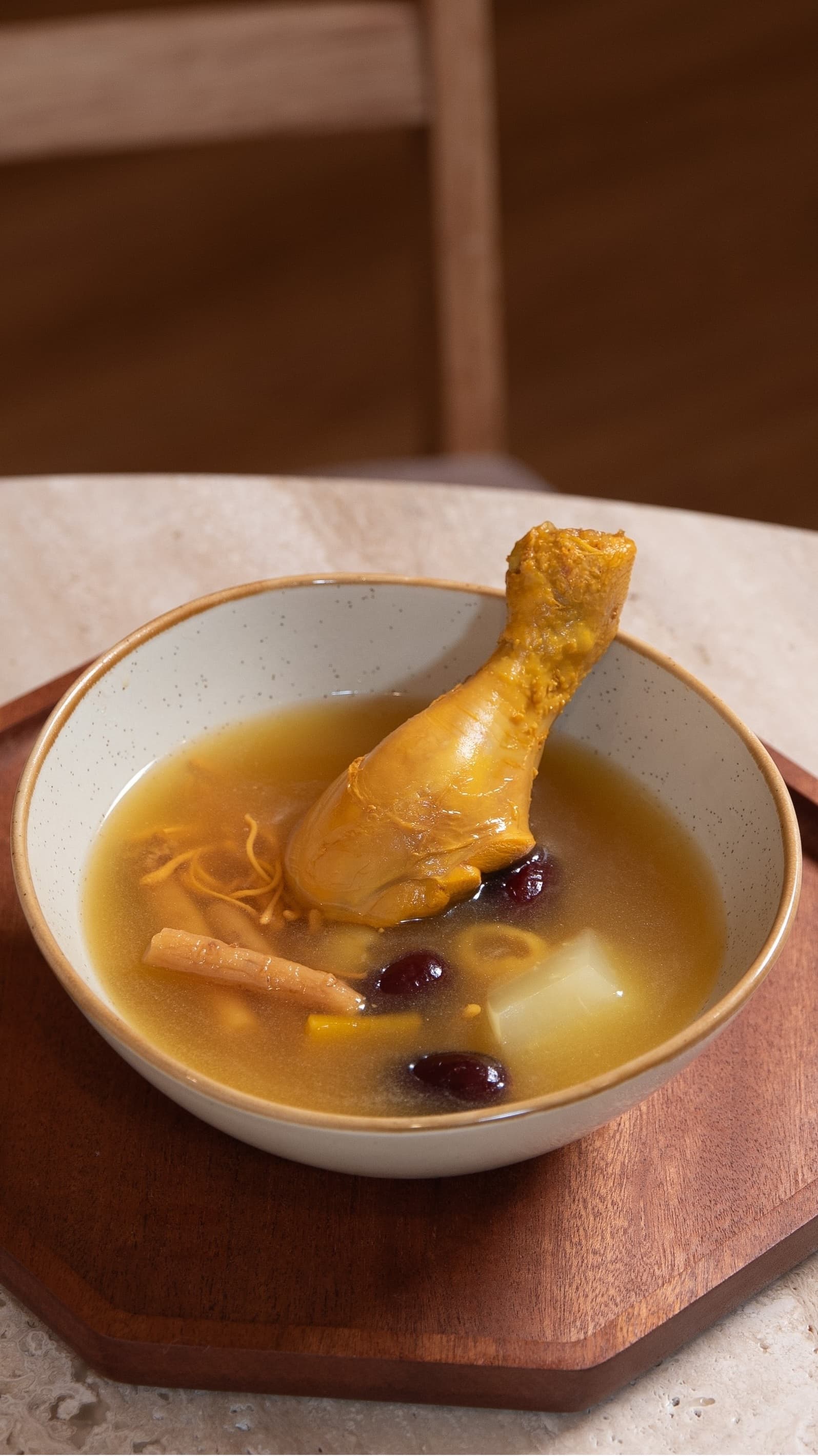 Immunity Boosting Cordyceps Militaris Chicken Soup
